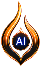 炼炉核算火焰 AI 标识